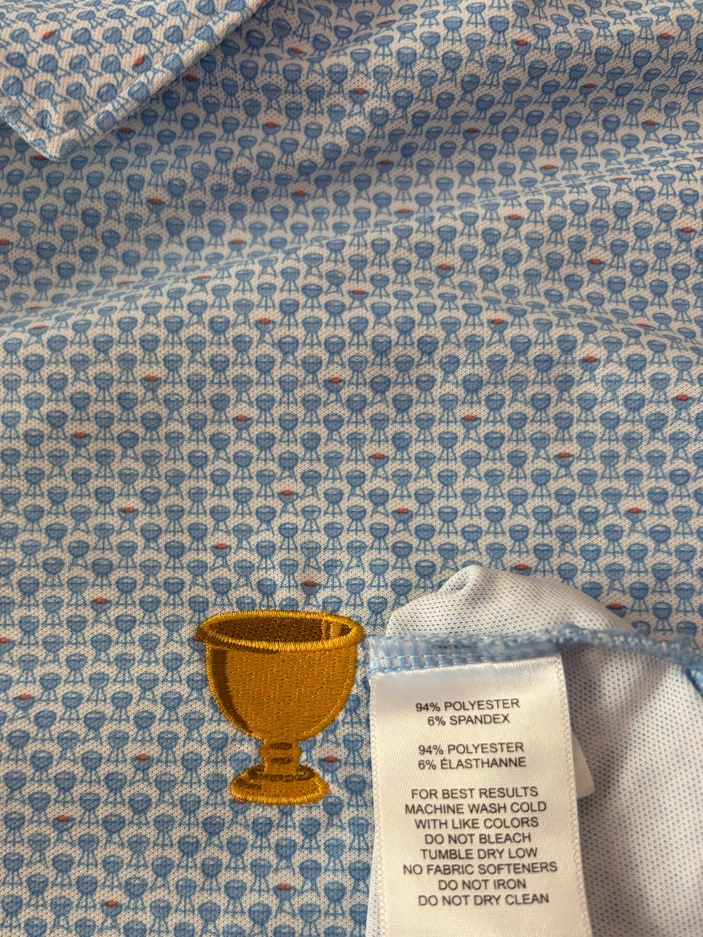 Peter Millar President’s Cup Trophy Logo Performance Polo, Size: XL - Picture 4 of 5